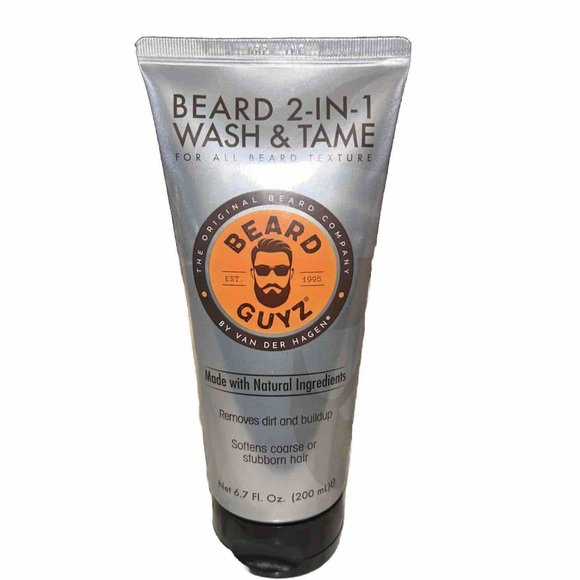 Beard 2 -in- 1 wash & Tame Beard Guyz 6.7 Fl. Oz. BEARD WASH & CONDITIONERS - Picture 1 of 2
